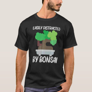 Cool Bonsai voor mannen vrouwen boom plant tuin T-shirt