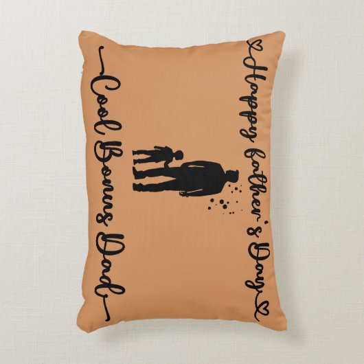 Cool Bonus Papa Happy Vaderdag | Accent Kussen (Voorkant(Verticaal))