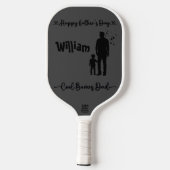 Cool Bonus Papa Happy Vaderdag | Pickleball Paddle (Achterkant)