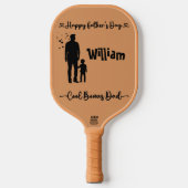 Cool Bonus Papa Happy Vaderdag | Pickleball Paddle (Voorkant)