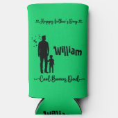 Cool Bonus Papa Happy Vaderdag | Seltzer Blikjeskoeler (Voorkant)