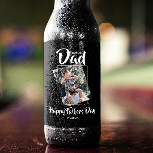 Cool Bonus vader | foto | Bier Etiket