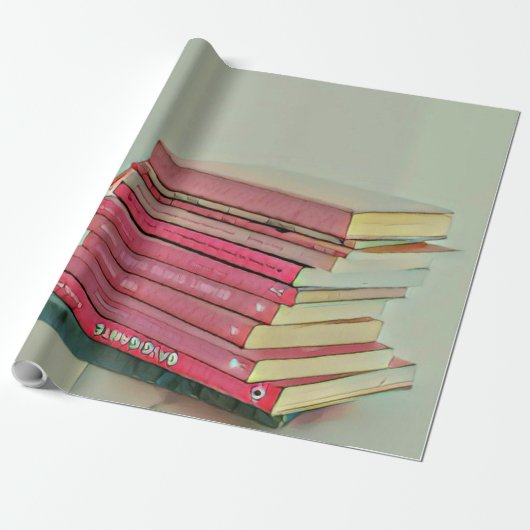 Cool book gift cadeaupapier (Uitgerold)