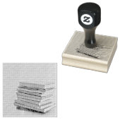Cool book gift rubberstempel (Gestempeld)