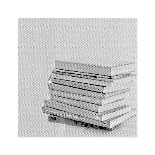 Cool book gift rubberstempel (Afrduk)