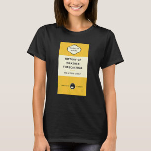 Cool Book Hoesje Titel Geschiedenis weersvoorkeure T-shirt