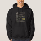 Cool Book Reader  Book  Reading Library Design Hoodie (Voorkant)