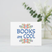 Cool Books Briefkaart (Staand voorkant)