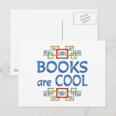 Cool Books Briefkaart (Voorkant / Achterkant)