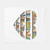 Cool Books Reading Men Women Book Literacy L Fleece Deken (Voorkant (Horizontaal))