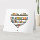 Cool Books Reading Men Women Book Literacy L Kaart (Achterkant)