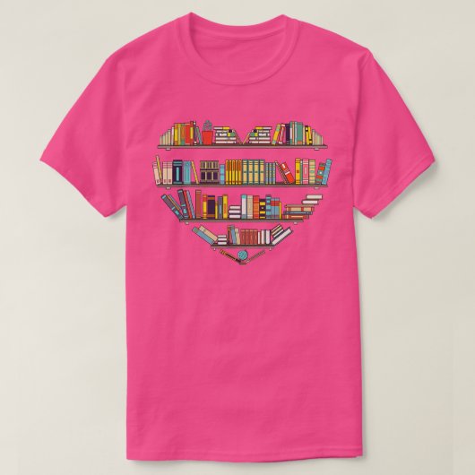 Cool Books Reading Men Women Book Literacy L T-shirt (Design voorkant)
