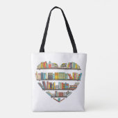 Cool Books Reading Men Women Book Literacy L Tote Bag (Achterkant)