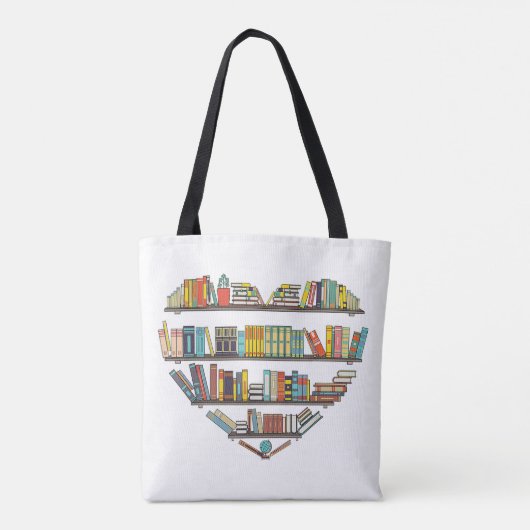 Cool Books Reading Men Women Book Literacy L Tote Bag (Achterkant)