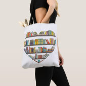 Cool Books Reading Men Women Book Literacy L Tote Bag (Dichtbij)