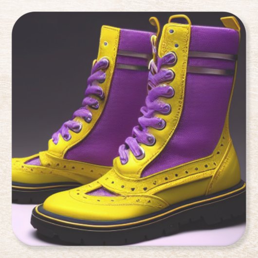 Cool Boots Kartonnen Onderzetters (Voorkant)