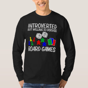 Cool Bordspellen Kunst voor Mannen Vrouwen Meeple T-shirt