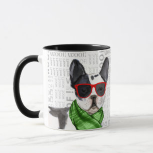 Cool Boston Terrier Christmas Dog Mok