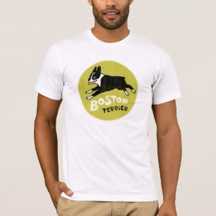 Cool Boston Terrier Style Cute Pet Dog T-shirt