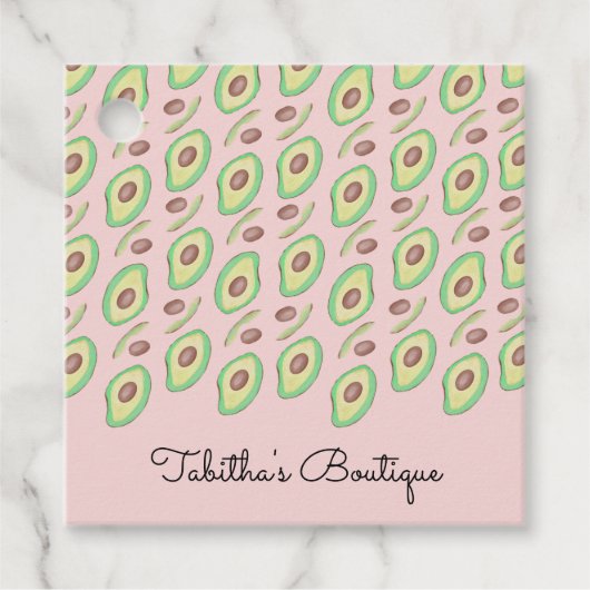 Cool Boutique Clothing Size Price Hang Label (Voorkant)