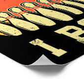 Cool Bowling Art voor mannen Bowler Track Bowlin Poster (Hoek)