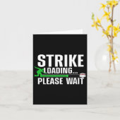 Cool Bowling Art voor mannen Kinder Bowler Bowling Kaart (Gele Bloem)