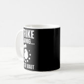 Cool Bowling Art voor mannen Kinder Bowler Bowling Koffiemok (Voorkant links)