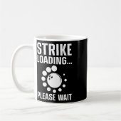 Cool Bowling Art voor mannen Kinder Bowler Bowling Koffiemok (Links)