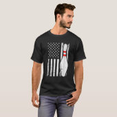 Cool Bowling Design voor mannen Bowler Bowling P T-shirt (Voorkant volledig)