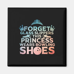 Cool Bowling kunst voor vrouwen meisjes Kinder Bow Magneet