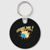Cool Bowling nieuwigheid voor mannen vrouwen Bowli Sleutelhanger (Voorkant)