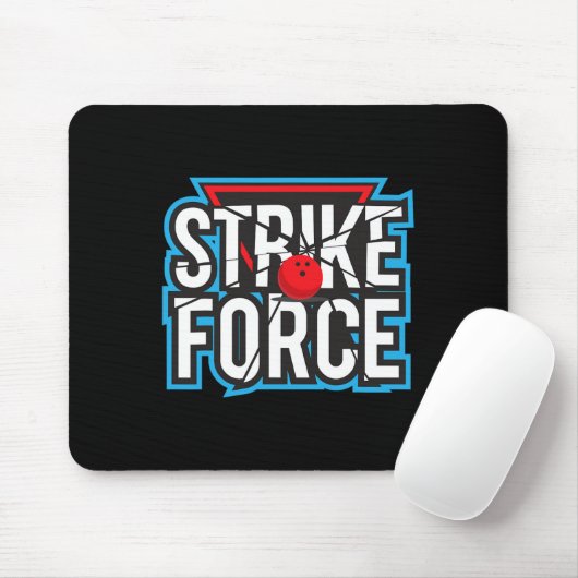 Cool Bowling Strike Force Bowling Fan Bowling Team Muismat (Met muis)
