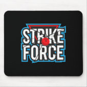 Cool Bowling Strike Force Bowling Fan Bowling Team Muismat (Voorkant)