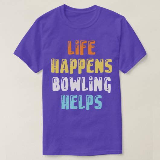 Cool Bowling T-shirt (Design voorkant)