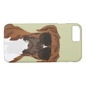 Cool Boxer Dog for Hondenliefhebbers Phone Case (Achterkant (Horizontaal))