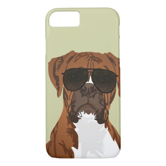 Cool Boxer Dog for Hondenliefhebbers Phone Case (Achterkant)