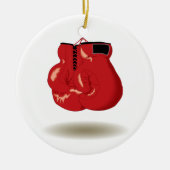 Cool Boxing Emblem Keramisch Ornament (Voorkant)