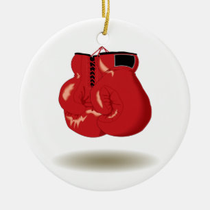 Cool Boxing Emblem Keramisch Ornament