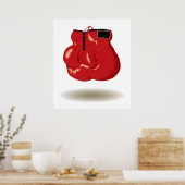 Cool Boxing Emblem Poster (Keuken)