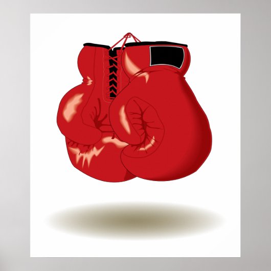 Cool Boxing Emblem Poster (Voorkant)