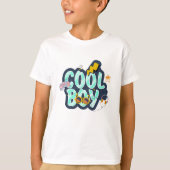 Cool boy grafisch ontwerp t-shirt (Voorkant)