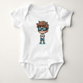 Cool Boy Swag Romper (Voorkant)