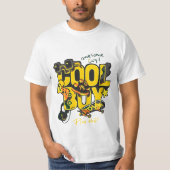 Cool Boy Typografie met stijlvolle iconen van Hobb T-shirt (Voorkant)
