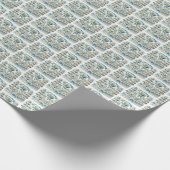 Cool boys baby shower betegeld cadeaupapier (Hoek)