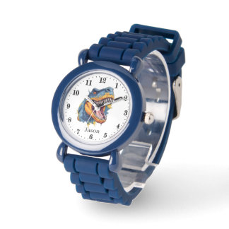 Cool boys dinosaurus naam toevoegen horloge