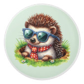 Cool boys egel Nursery Keramische Knop (Voorkant)