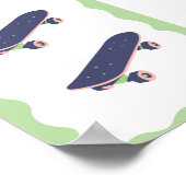 Cool Boys Skateboarding Poster (Hoek)
