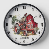 Cool boys tractor liefhebbers voeg naam toe (Voorkant)