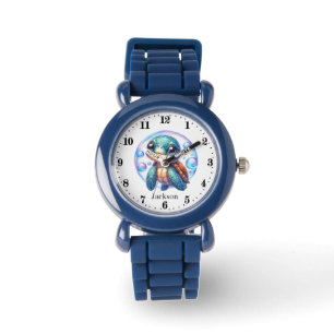 Cool boys zee schildpad naam toevoegen horloge