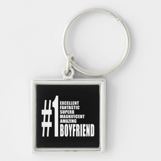 Cool BoyVrienden : Nummer één boyvriend Sleutelhanger (Voorkant)